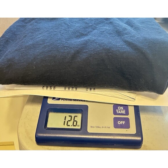 Club Monaco Mens L Slim Fit 100 %‎ Cotton Blue Flannel Shacket - Picture 10 of 10